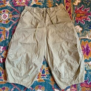 Free People Barrel Pant Desert Green